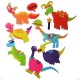 Stickere Dinozauri - set de joaca pentru baie