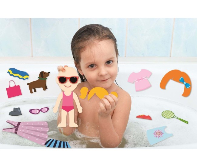 Stickere Imbracaminte - set de joaca pentru baie
