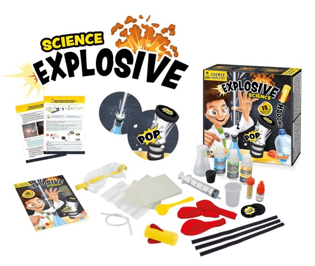 France Buki France Stiinta Exploziva - Joc Educativ si interactiv pentru copii