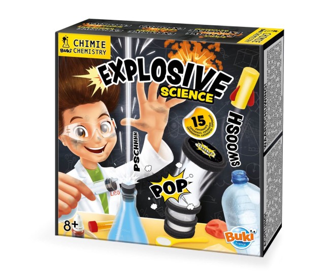 France Buki France Stiinta Exploziva - Joc Educativ si interactiv pentru copii