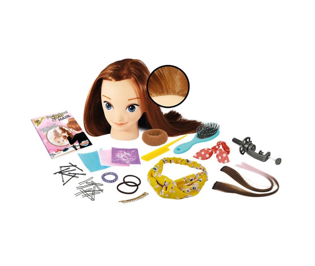 Studio profesional de hairstyling pentru copii - Set interactiv indemanare si creativitate Studio profesional de hairstyling pentru copii - Set interactiv indemanare si creativitate