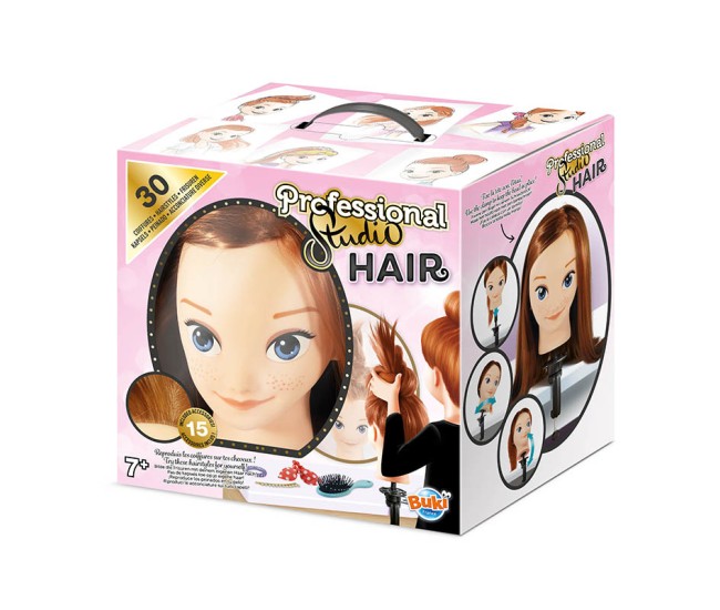 Studio profesional de hairstyling pentru copii - Set interactiv indemanare si creativitate Studio profesional de hairstyling pentru copii - Set interactiv indemanare si creativitate