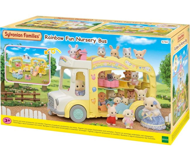 Sylvanian Families - Autobuz Curcubeu Sylvanian Families - Autobuz Curcubeu