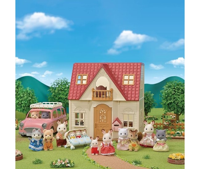 Sylvanian Families-Casuta Red Roof Cosy Cottage Sylvanian Families-Casuta Red Roof Cosy Cottage