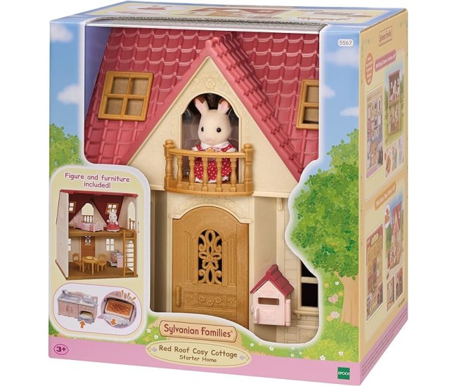 Sylvanian Families-Casuta Red Roof Cosy Cottage Sylvanian Families-Casuta Red Roof Cosy Cottage