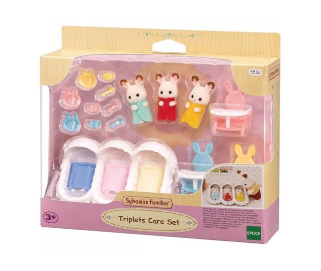 Sylvanian Families-Set De Ingrijire A Iepurasilor Tripleti Sylvanian Families-Set De Ingrijire A Iepurasilor Tripleti