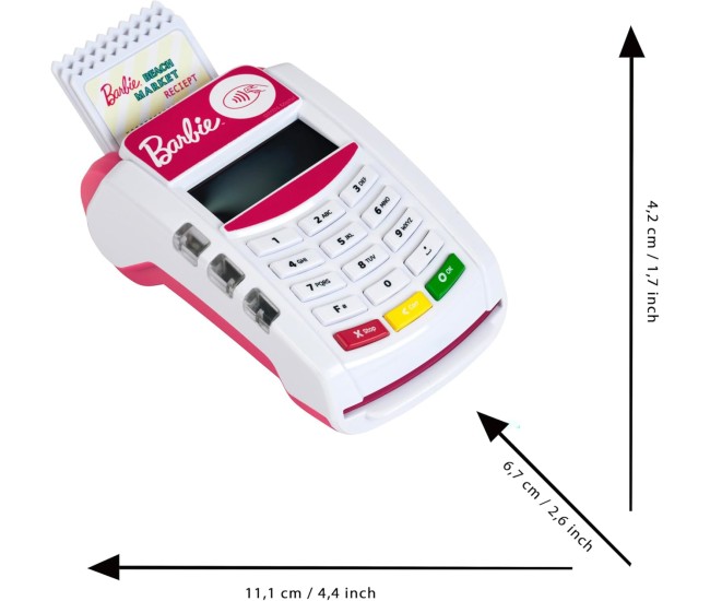 Terminal Card POS Cu Lumina Si Sunet - Barbie