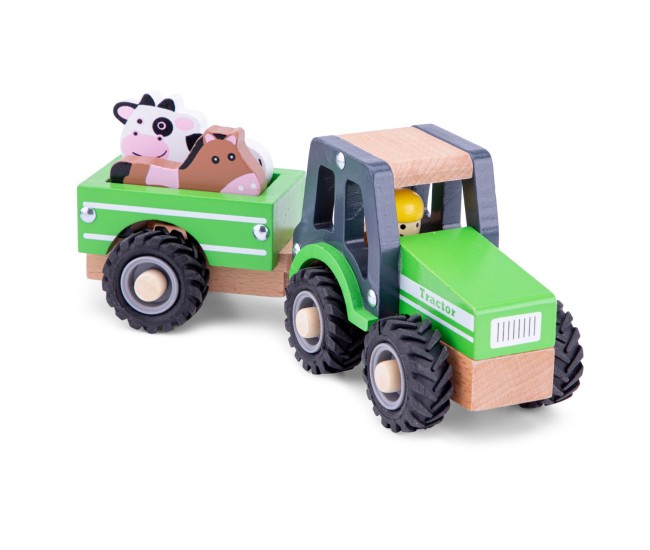 Tractor cu trailer - animale Tractor cu trailer - animale