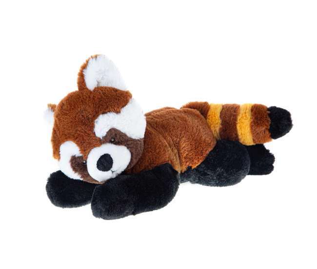 Urs Panda Rosu Ecokins - Jucarie Plus 30 cm Urs Panda Rosu Ecokins - Jucarie Plus 30 cm