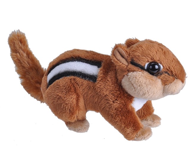 Veverita Siberiana Chipmunk - Jucarie Plus 13 cm Veverita Siberiana Chipmunk - Jucarie Plus 13 cm