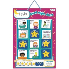 Grafic magnetic de recompense cu stelute Rutina de seara Fiesta Crafts FCT-2915
