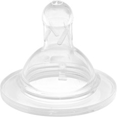 Set tetine de silicon cu flux mediu Lulabi 8090102 Set tetine de silicon cu flux mediu Lulabi 8090102