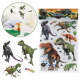 Set stickere perete 3D Lumea Dinozaurilor Toi-Toys TT46146A