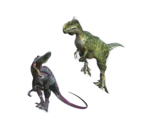 Set stickere perete 3D Lumea Dinozaurilor Toi-Toys TT46146A