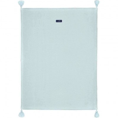 Patura de waffle bumbac 75 x 100 cm Womar Zaffiro AN-3ZKV-012