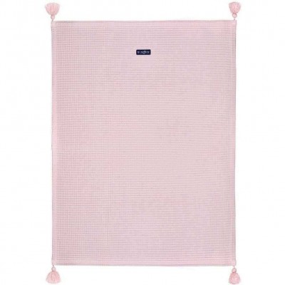 Patura de waffle bumbac 75 x 100 cm Womar Zaffiro AN-3ZKV-012