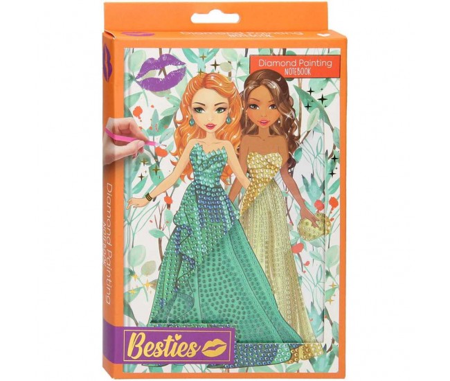 Agenda Besties A5 cu Diamond Painting Grafix GR140008