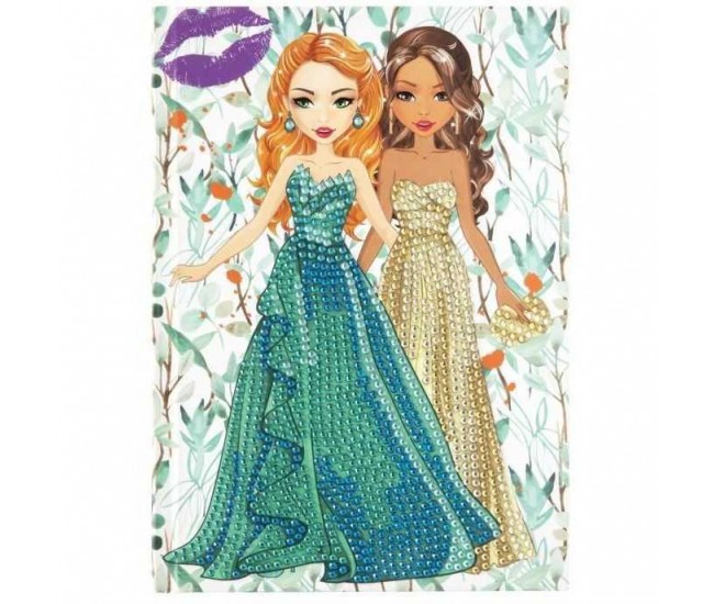 Agenda Besties A5 cu Diamond Painting Grafix GR140008