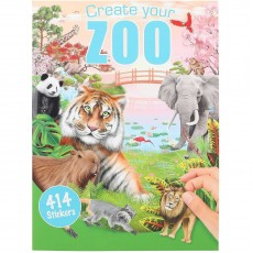 Album de Autocolante - Creeaza-ti propriul Zoo cu Motive Cool Depesche PT12753