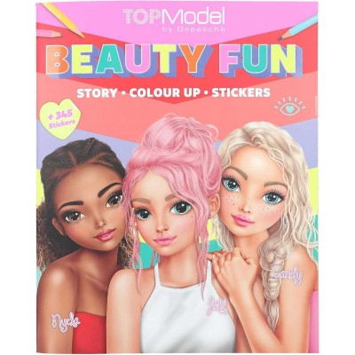 Carte de colorat TOPModel Beauty Fun Depesche PT13137