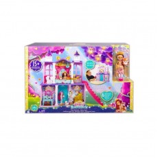 Casuta Enchantimals, Royal Castel cu accesorii si papusa Felicity Renard in tinuta regala inclusa