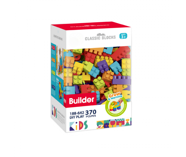 Cuburi de construit (370 piese) Cuburi de construit (370 piese)