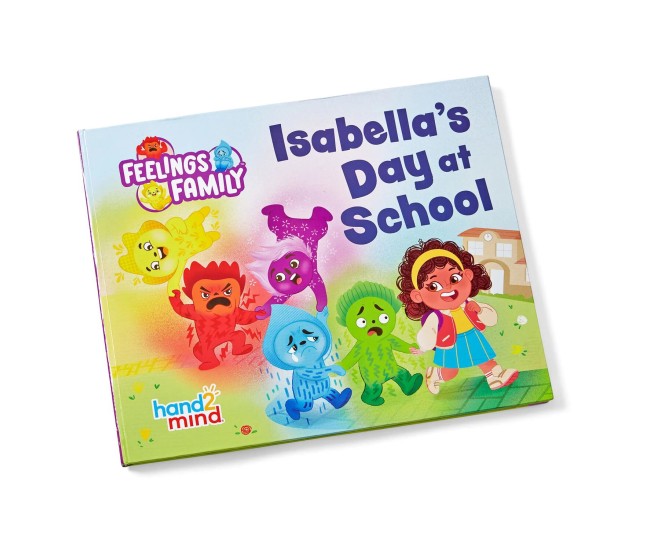 Set mascote cu carticica - Emotiile & Isabella la scoala Set mascote cu carticica - Emotiile & Isabella la scoala