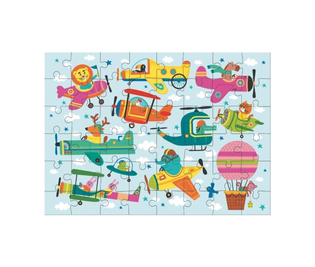 Puzzle - Aventuri in zbor (48 piese) Puzzle - Aventuri in zbor (48 piese)
