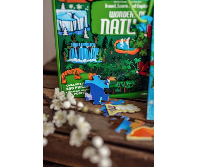 Cunoaste si exploreaza - Puzzle Minunile naturii (200 piese) Cunoaste si exploreaza - Puzzle Minunile naturii (200 piese)