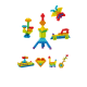Set de constructie STEAM - Micutul constructor (160 piese) Set de constructie STEAM - Micutul constructor (160 piese)