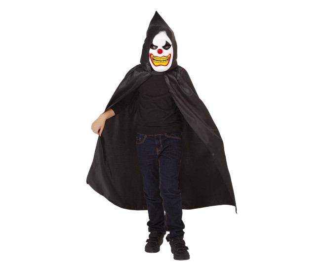 Set Clovn - Pelerina & masca Set Clovn - Pelerina & masca