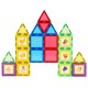 Set de constructie magnetic 3D - 28 piese Set de constructie magnetic 3D - 28 piese