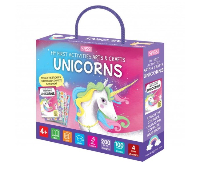 Primul set de arta & lucru manual - Unicorni Primul set de arta & lucru manual - Unicorni