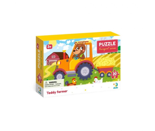 Puzzle - Ursuletul la ferma (30 piese) Puzzle - Ursuletul la ferma (30 piese)