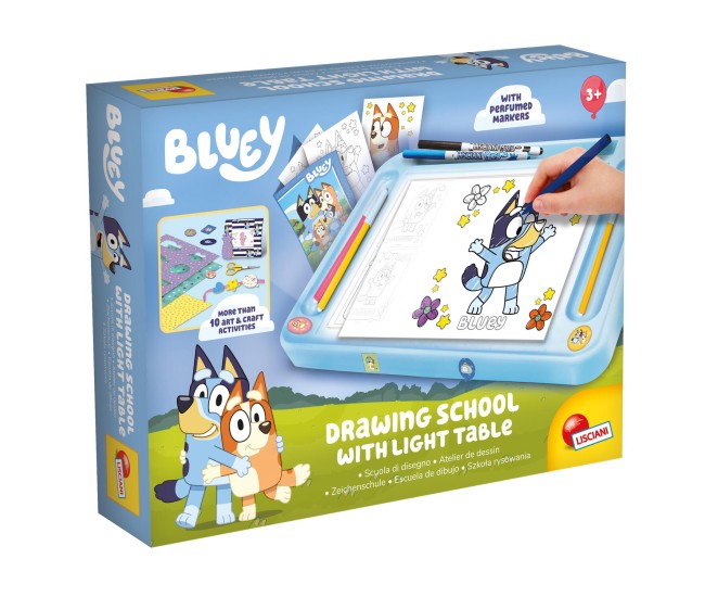 Tablita de desen cu lumini - Bluey Tablita de desen cu lumini - Bluey