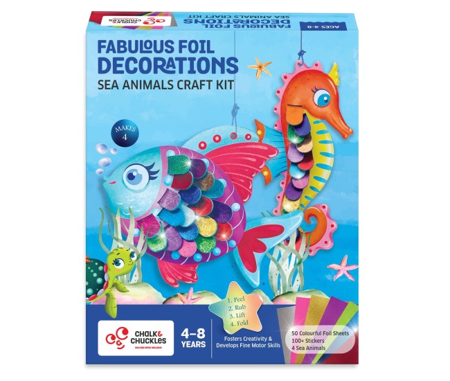 Decoratiuni cu folii de transfer - Animalute marine Decoratiuni cu folii de transfer - Animalute marine