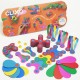 Clixo® joc magnetic de construit - Super Curcubeu (60 piese) Clixo® joc magnetic de construit - Super Curcubeu (60 piese)