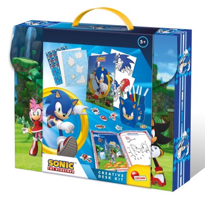 Set de creatie & desen - Sonic Set de creatie & desen - Sonic