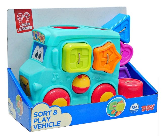 Joc de sortare - Autobuzul vesel Joc de sortare - Autobuzul vesel