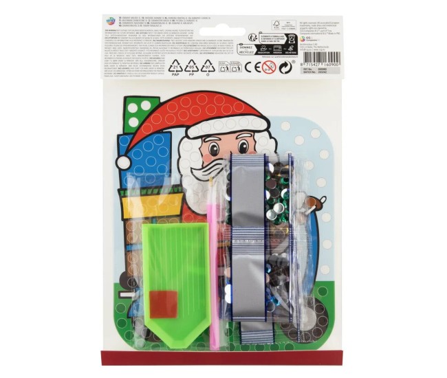 Set pictura cu diamante XL - Decoratiune de Craciun