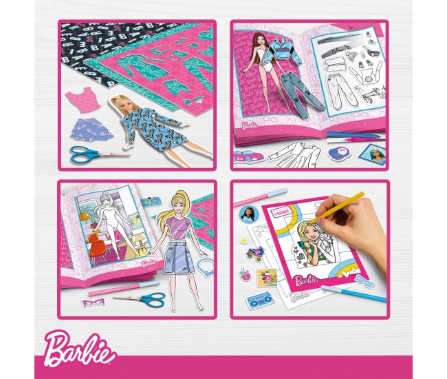 Kit de creatie cu ghiozdanel - Barbie Fasion Kit de creatie cu ghiozdanel - Barbie Fasion