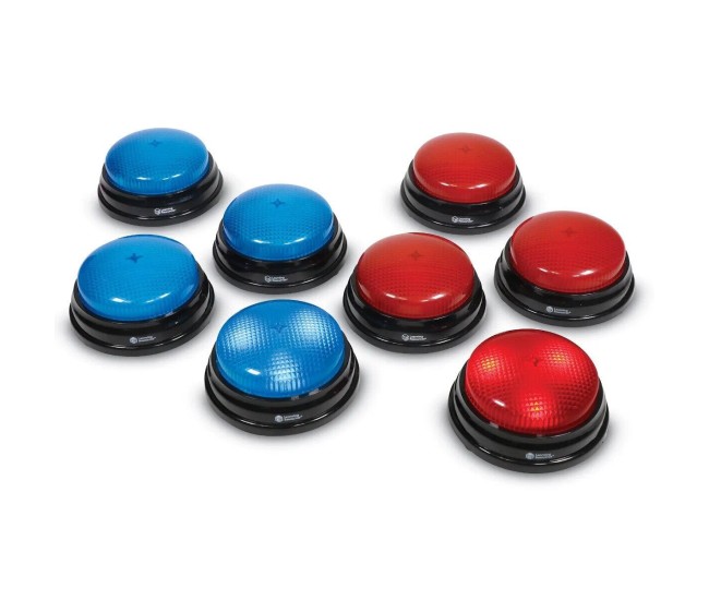 Sonerii cu sunete si lumini pentru raspuns - set pentru echipe