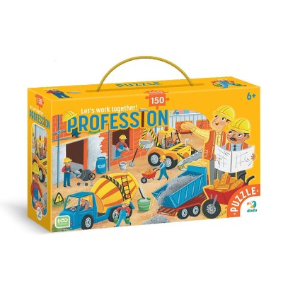 Puzzle meserii - Constructor (150 piese)