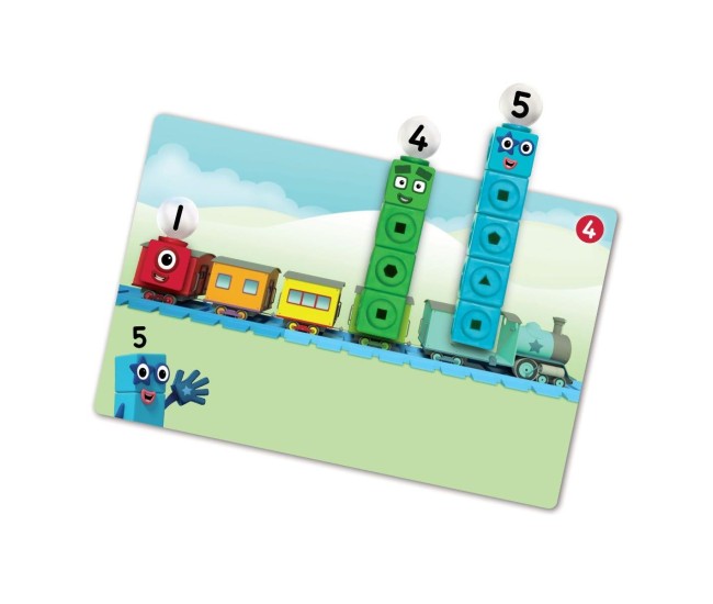 MathLink®Cubes Numberblocks in engleza Set de activitati de la 1 - 10 MathLink®Cubes Numberblocks in engleza Set de activitati de la 1 - 10
