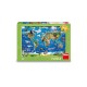 Puzzle XL - Harta animalelor (100 piese) Puzzle XL - Harta animalelor (100 piese)