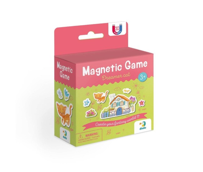 Set magnetic - Pisicuta si casuta viselor