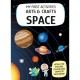 Primul set de arta & lucru manual - Spatiu cosmic