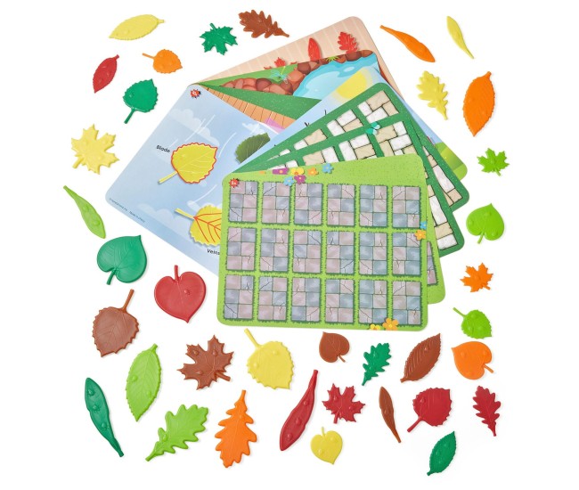 Set activitati matematice - Frunze senzoriale Set activitati matematice - Frunze senzoriale