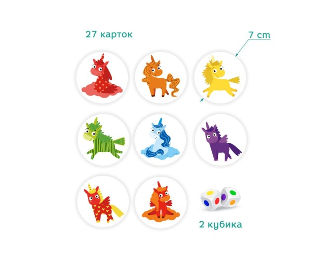 Joc de atentie - Unicorni magici Joc de atentie - Unicorni magici