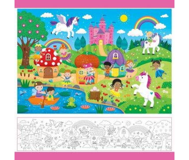 Puzzle Podea: Zane si unicorni (30 piese) Puzzle Podea: Zane si unicorni (30 piese)
